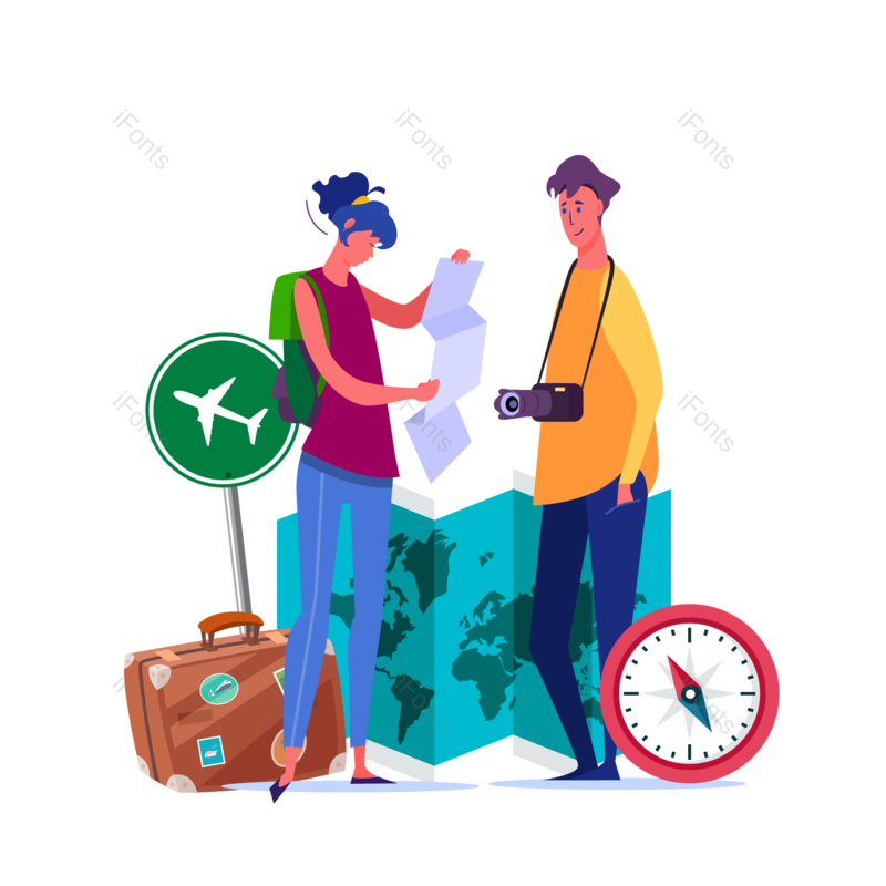 度假图片,情侣元素,PNG,免抠素材